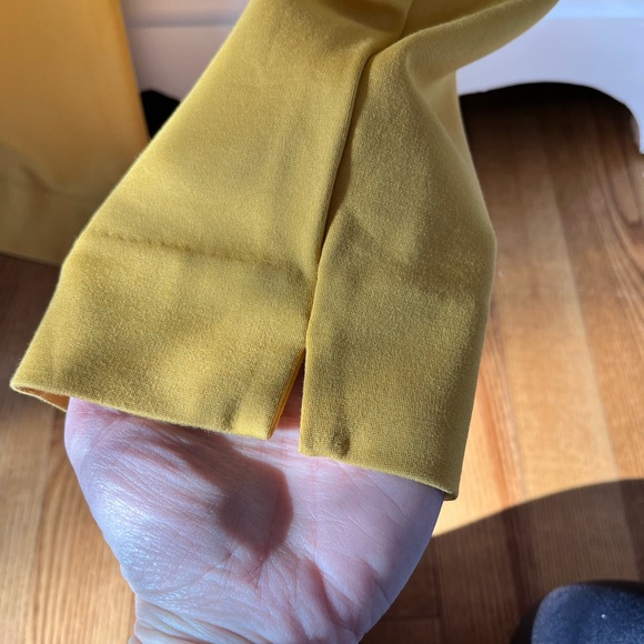 Jules & Leopold Mustard Yellow ankle length pants Size S - Picture 4 of 6